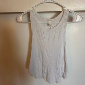 Forever-21 Women's White Vest